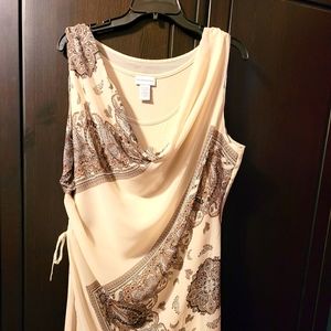 Soft Surroundings layered sleeveless tunic